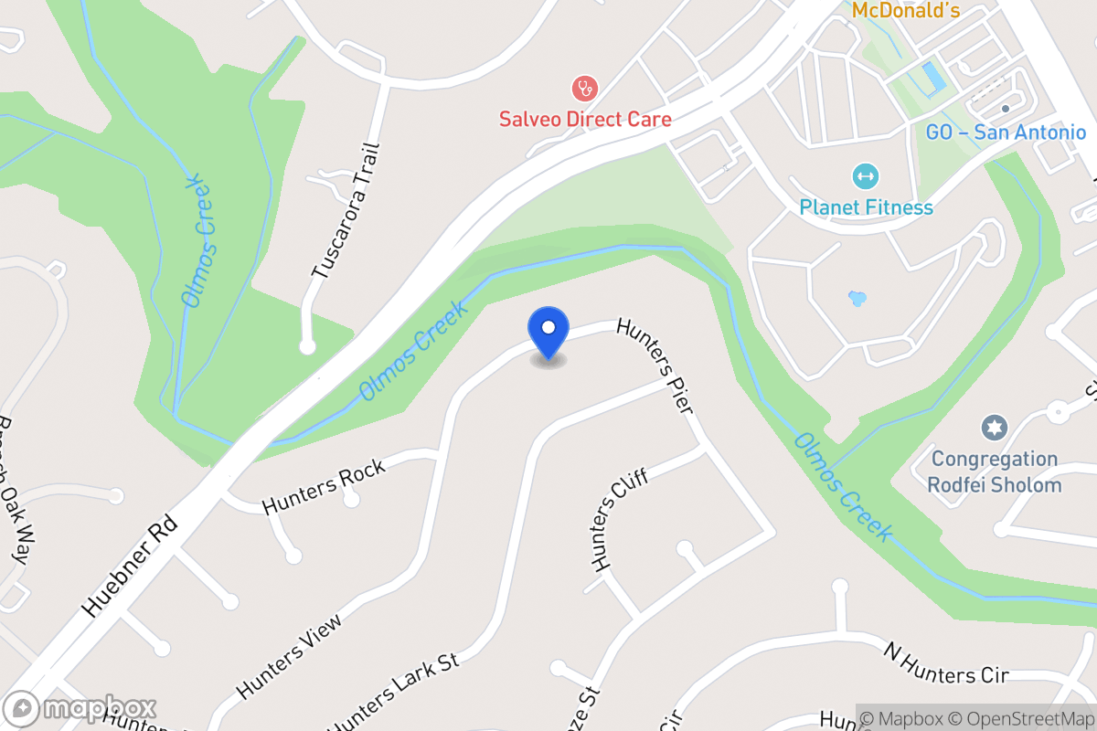 Map of 13286  Hunters View St