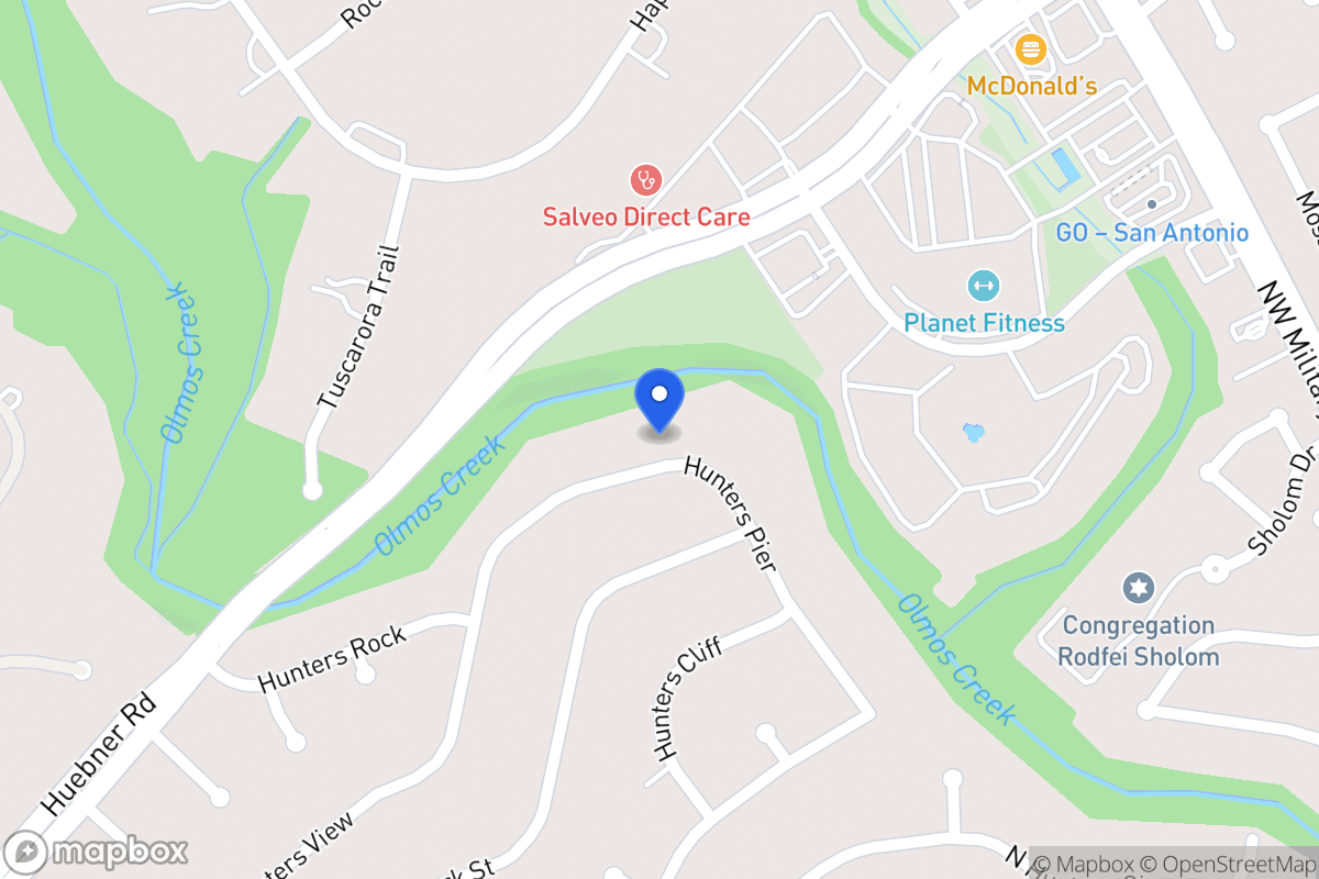 Map of 13291  Hunters View St