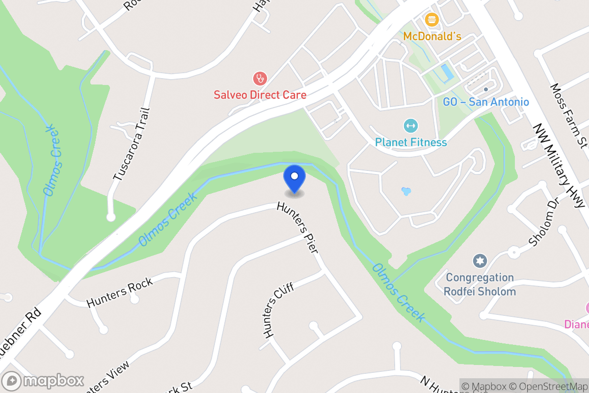 Map of 13299  Hunters View St