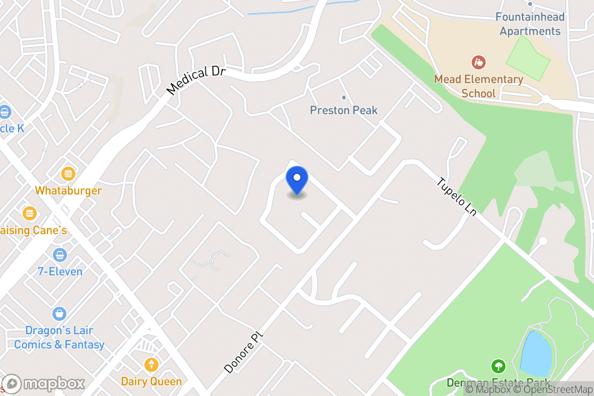 Map of 10  Donore Cir