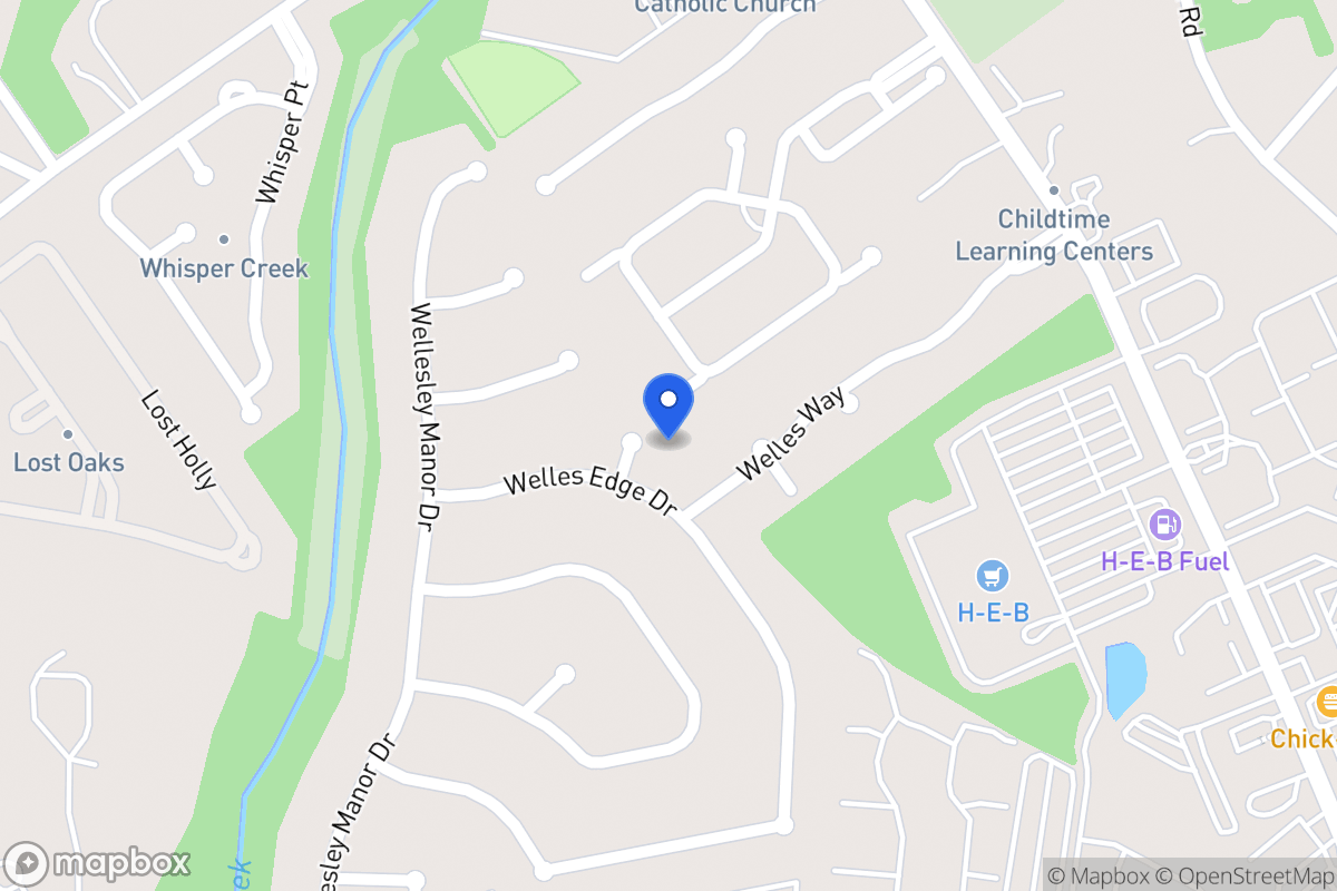 Map of 6206  Welles Edge Cir