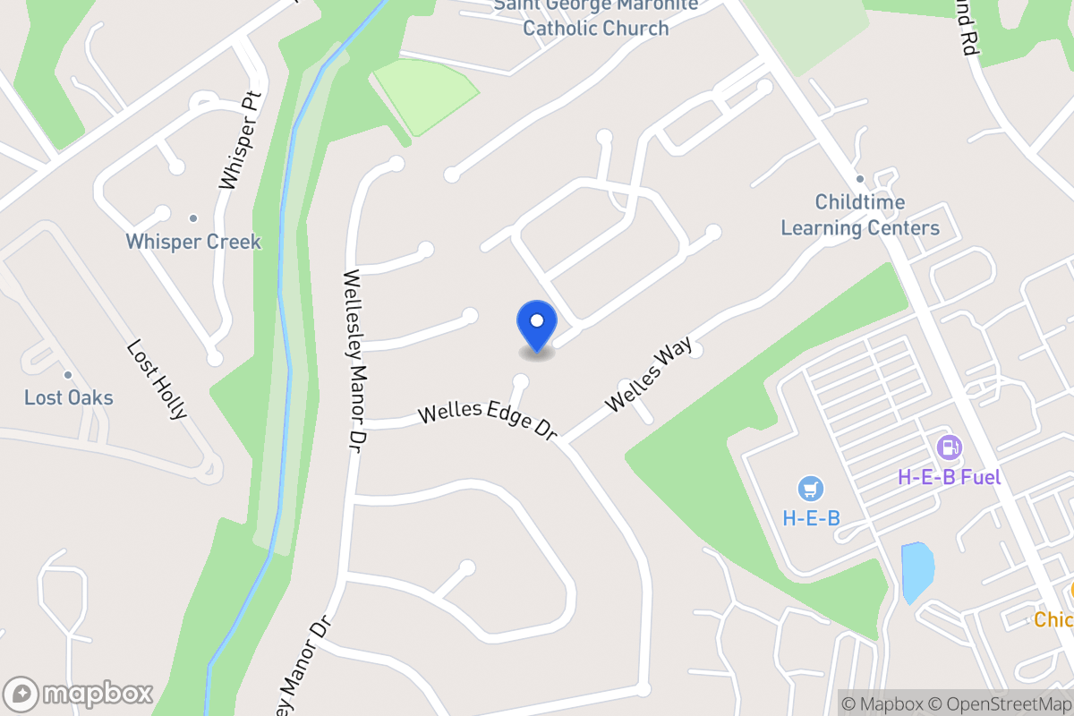 Map of 6210  Welles Edge Cir