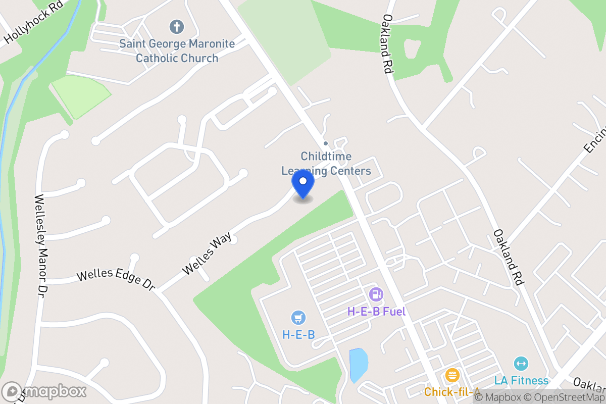 Map of 9134  Welles Way