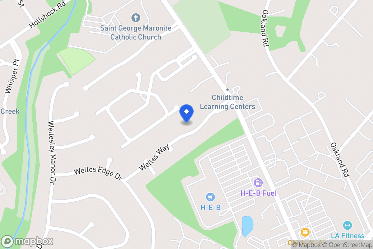 Map of 9111  Welles Way