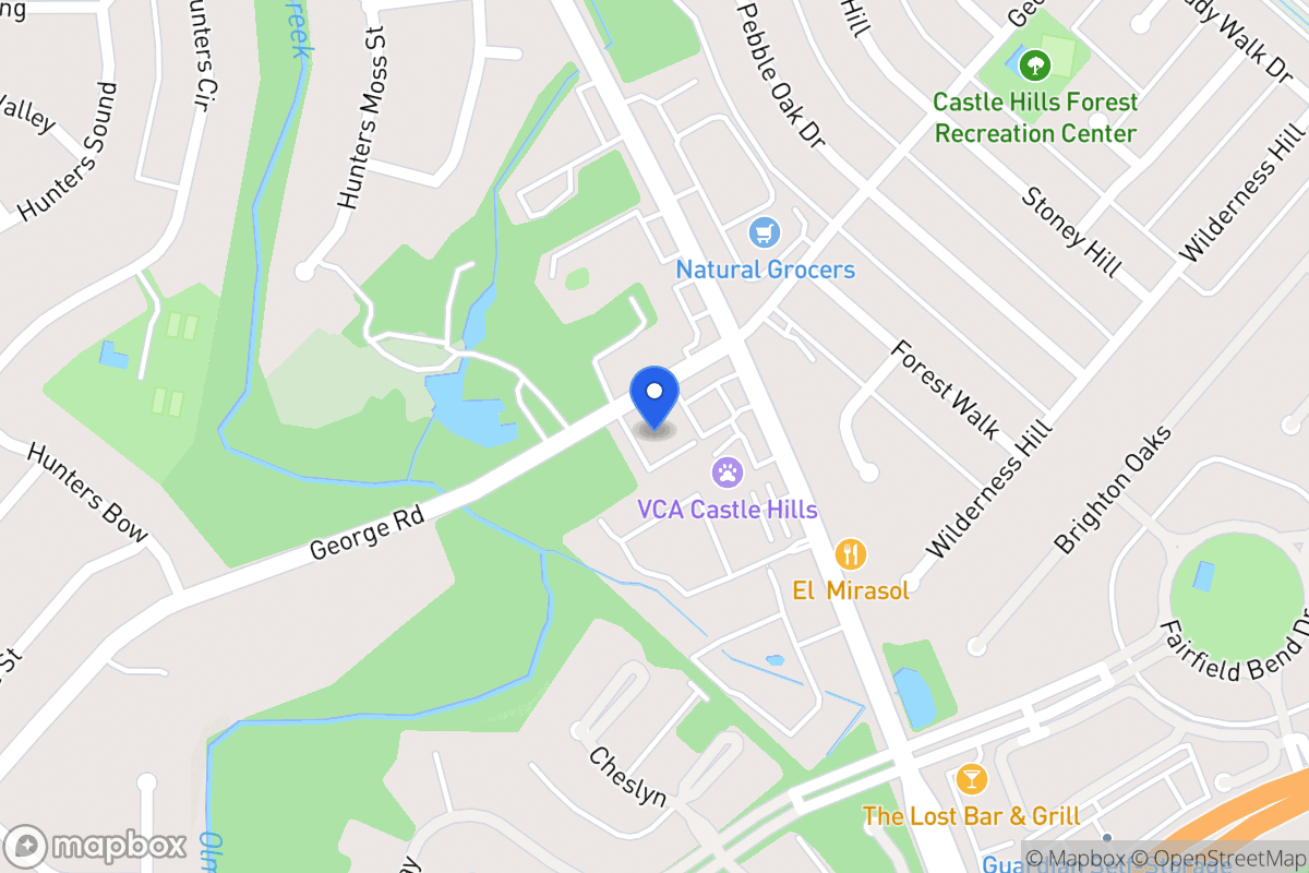 Map of 13526  George Rd