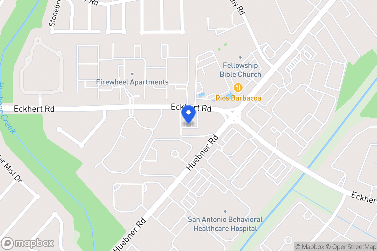 Map of 8535  Huebner Rd