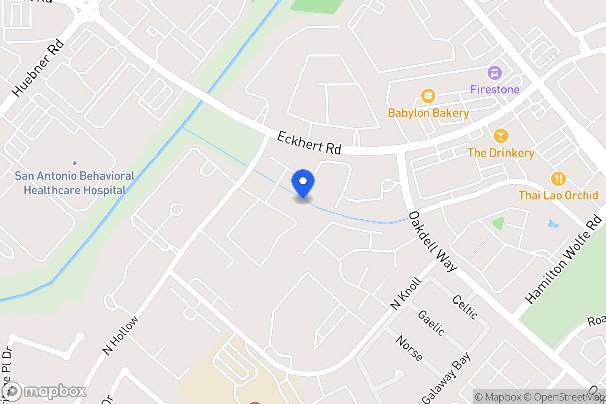 Map of 8050  Oakdell Way