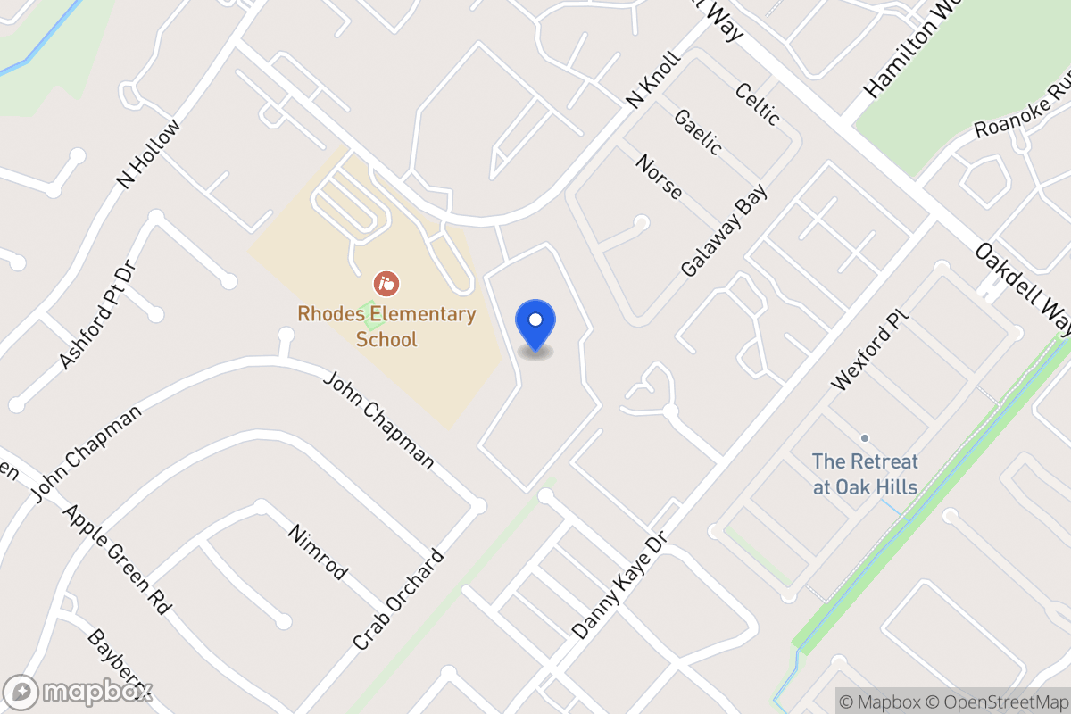 Map of 5700 N Knoll