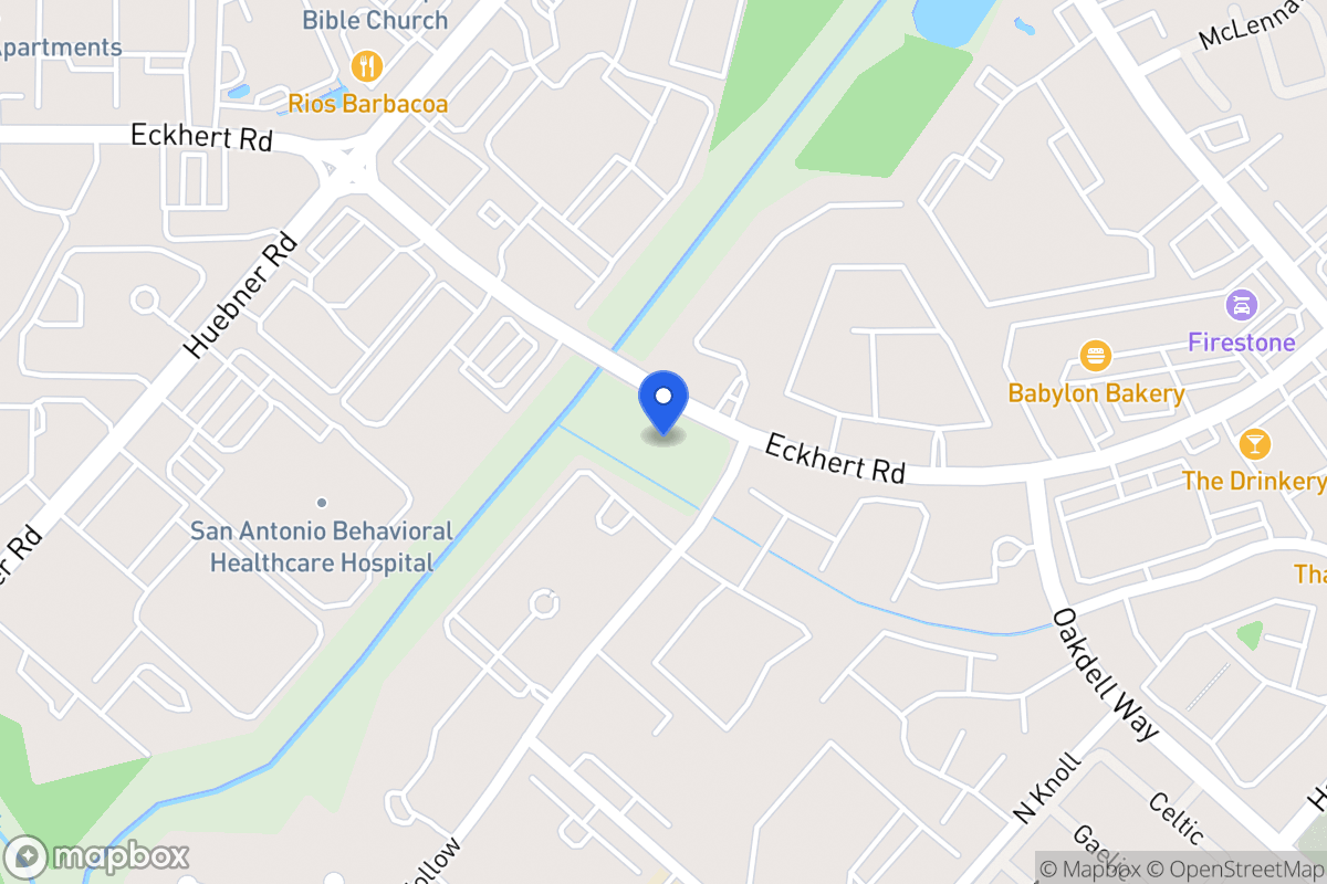 Map of N Hollow Dr