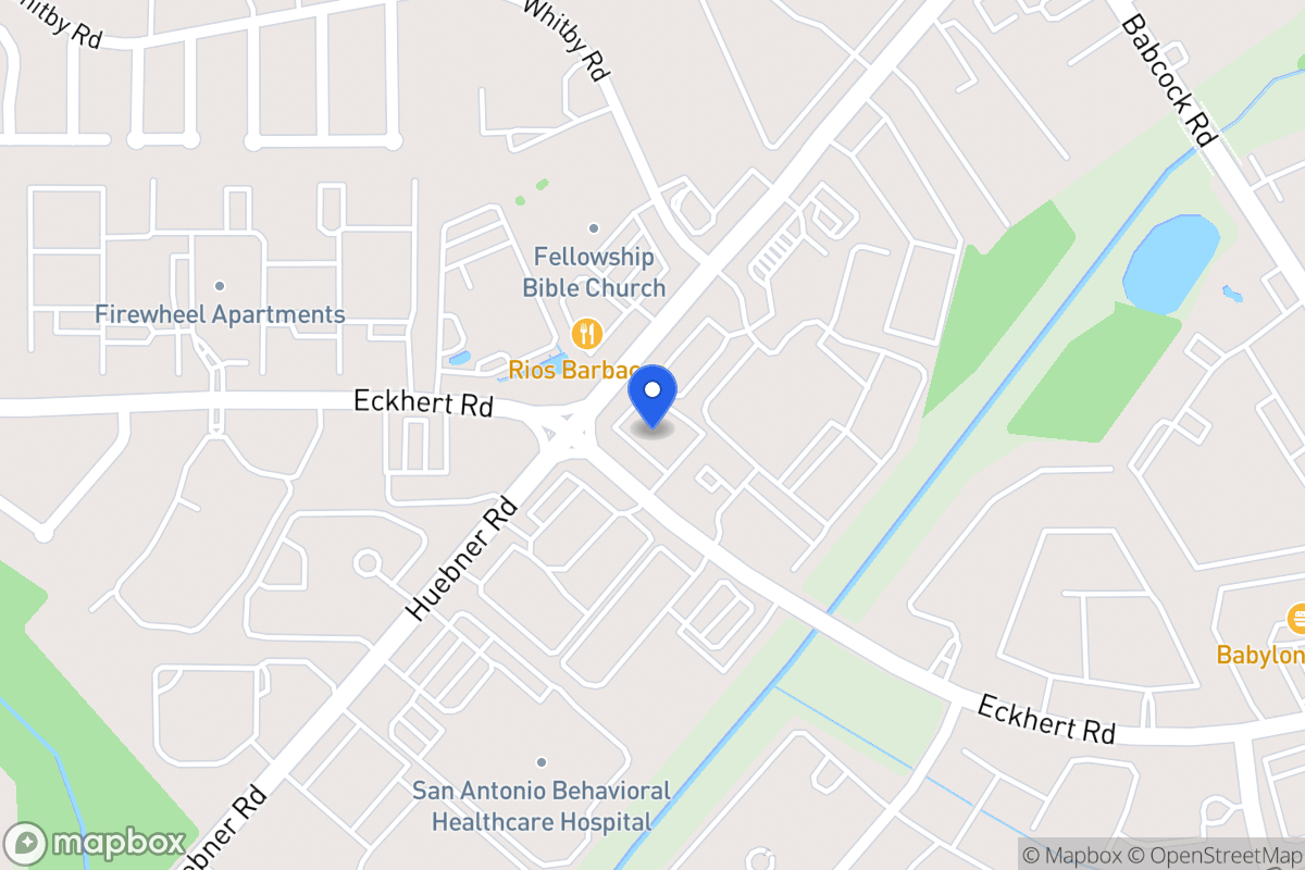 Map of 8602  Huebner Rd