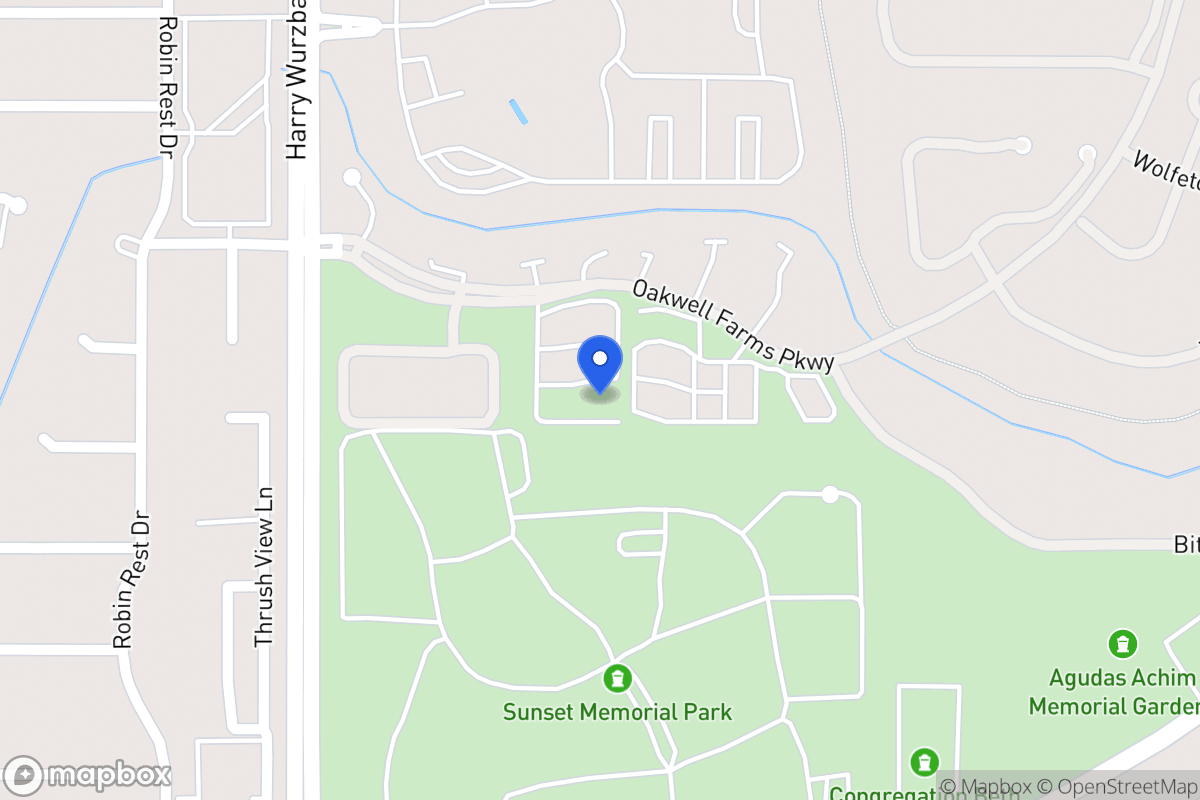 Map of 93  Oakwell Farms Pkwy