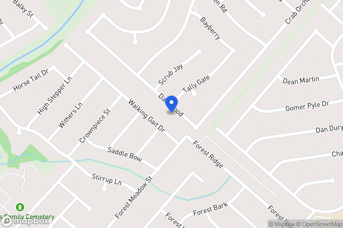 Map of 7727  Dashwood