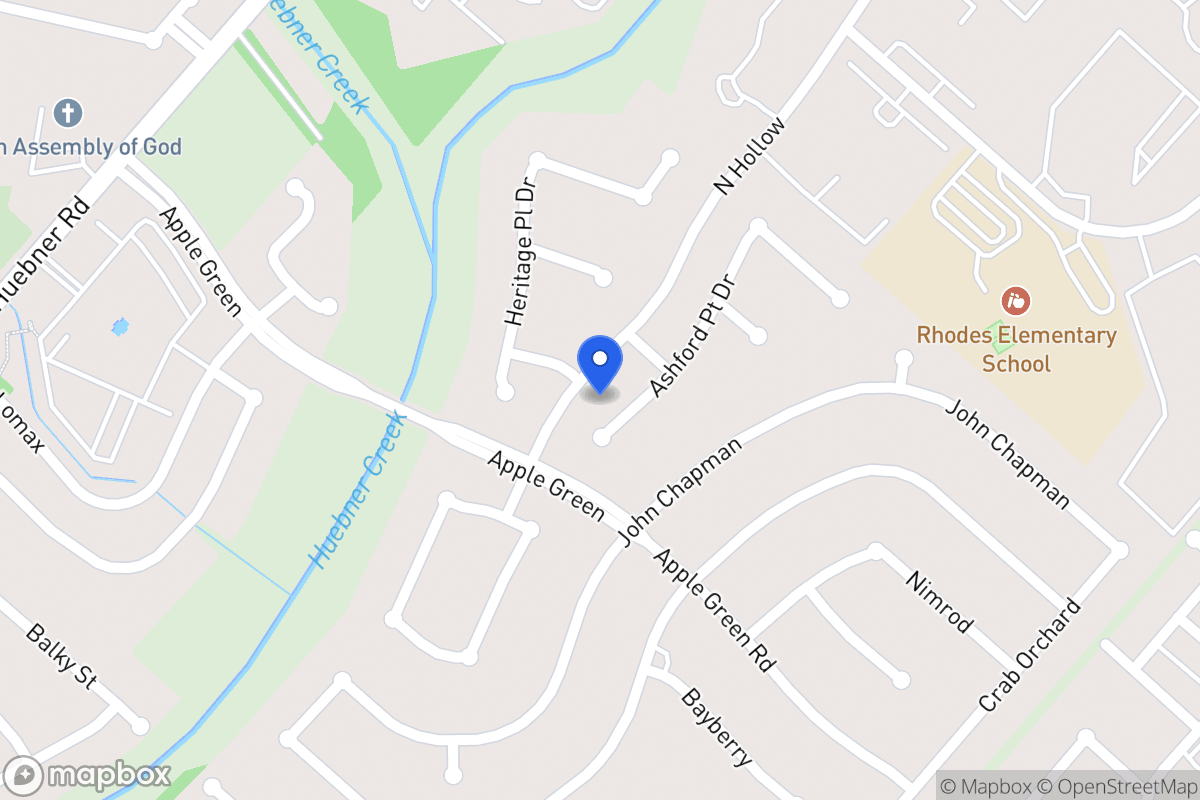 Map of 6215  Ashford Point Dr