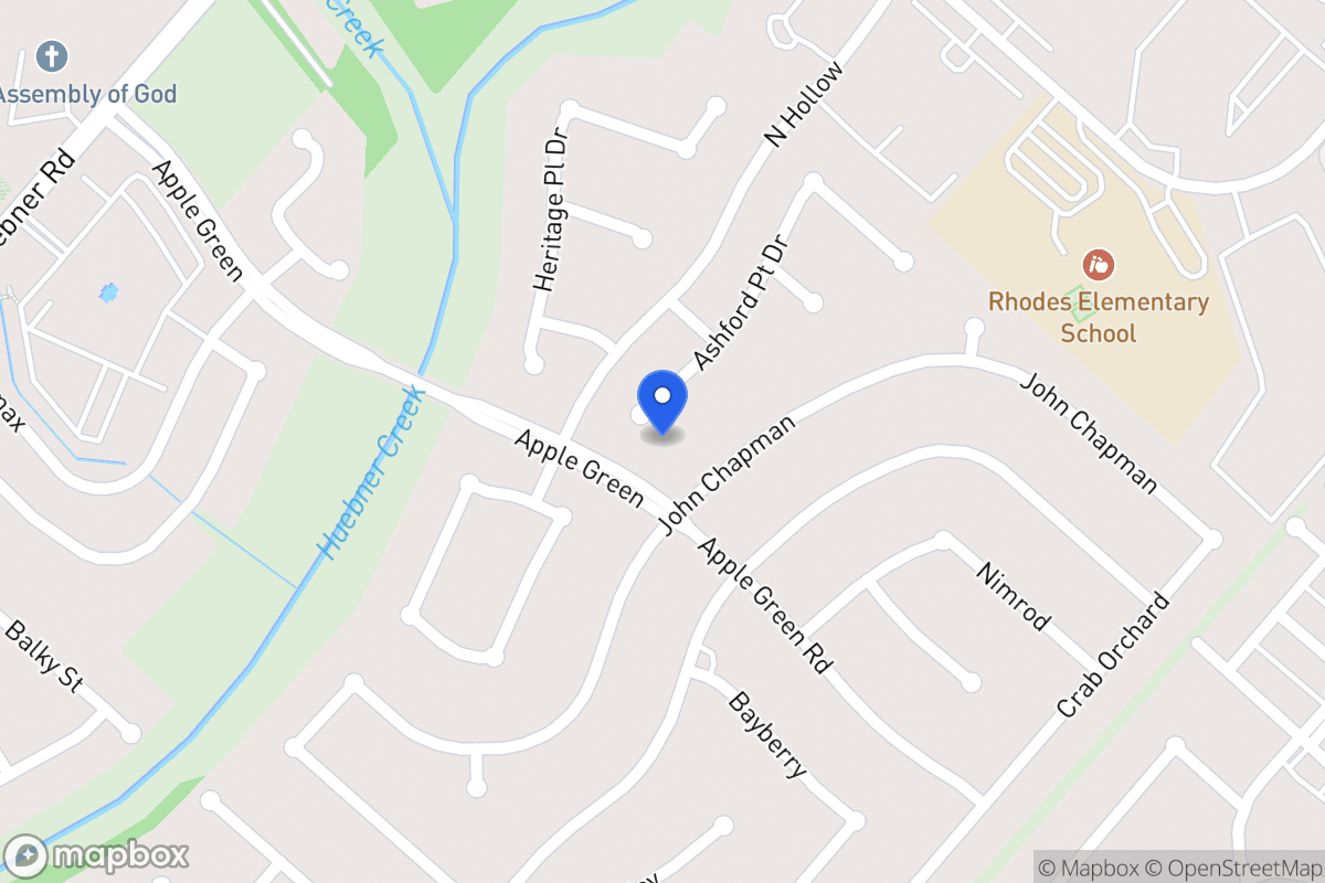 Map of 6222  Ashford Point Dr