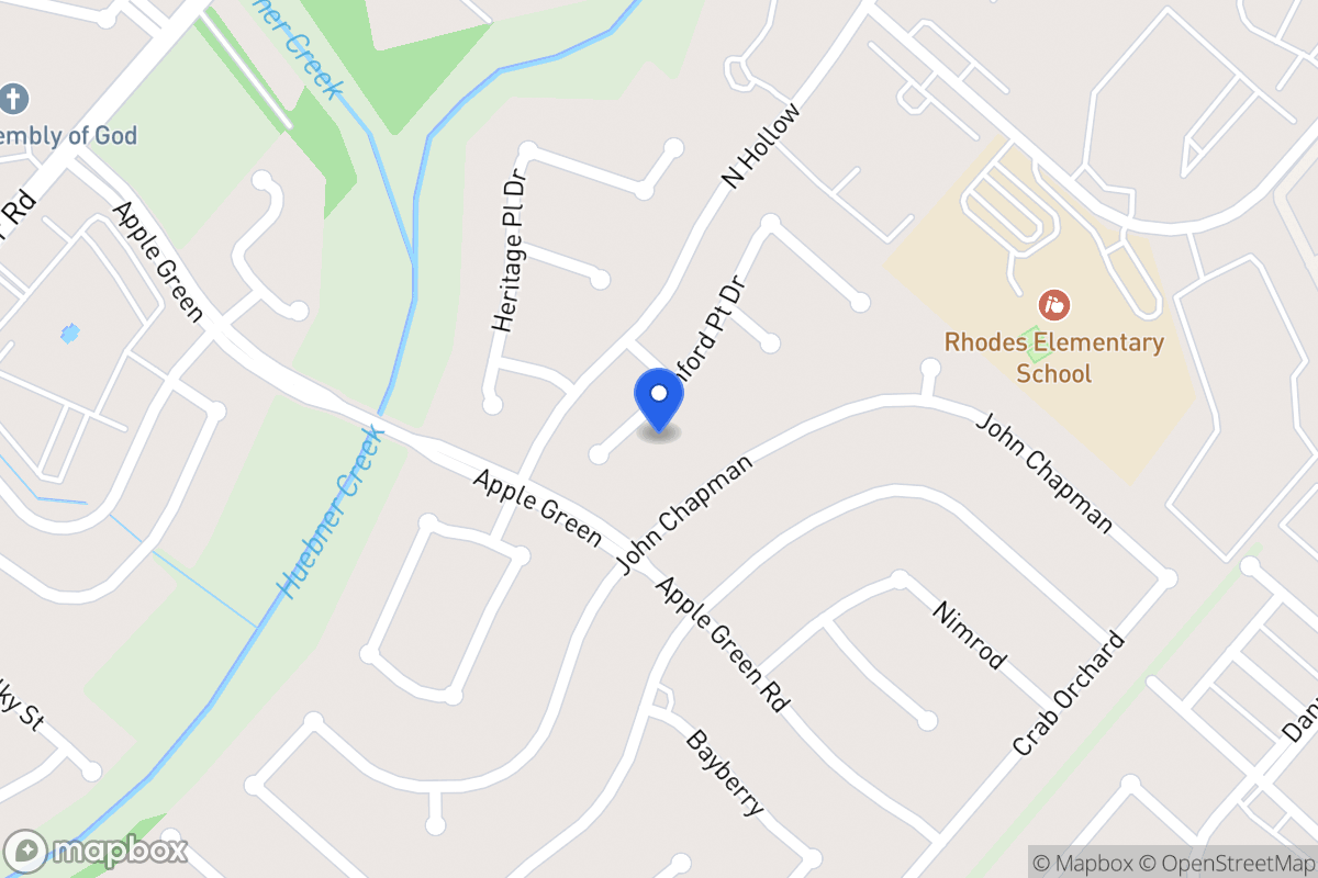 Map of 6210  Ashford Point Dr