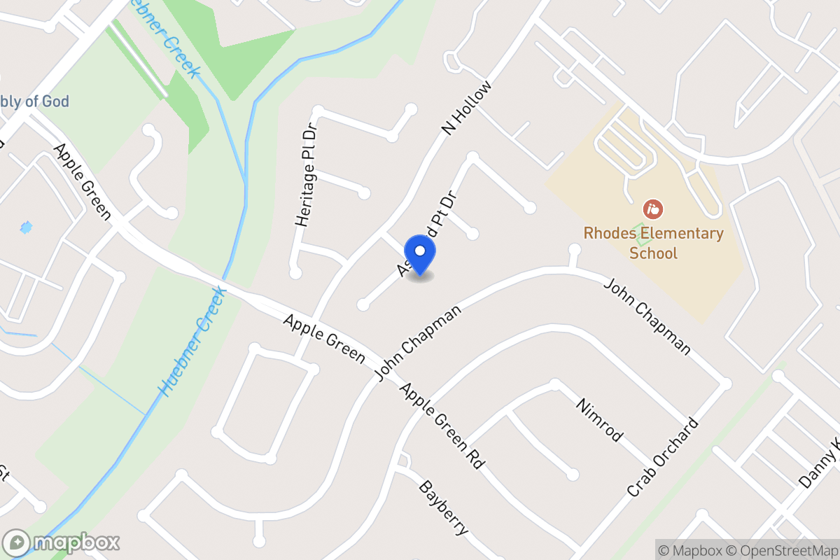 Map of 6202  Ashford Point Dr