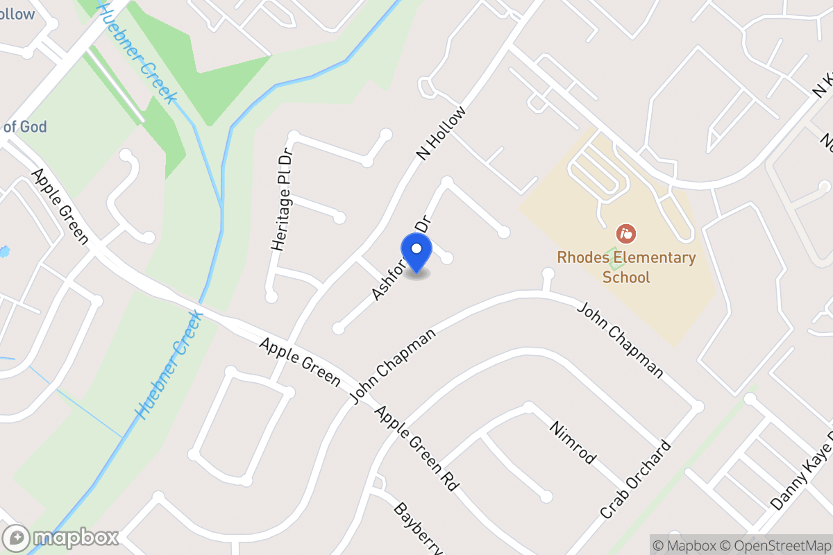 Map of 6130  Ashford Point Dr