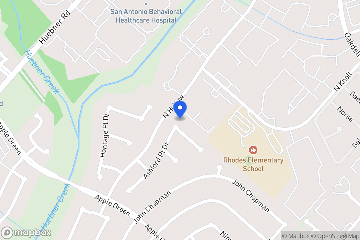 Map of 6103  Ashford Point Dr
