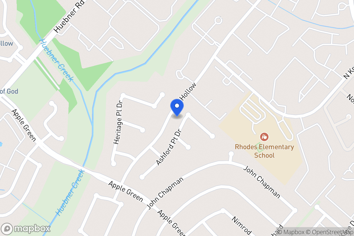 Map of 6119  Ashford Point Dr