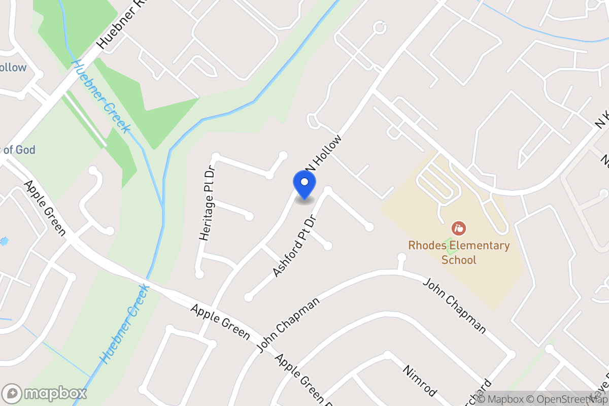 Map of 6123  Ashford Point Dr