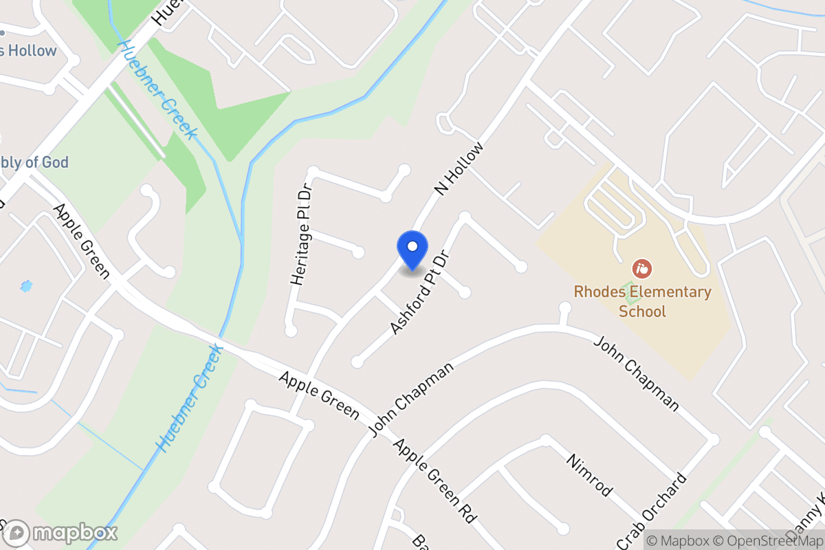 Map of 6139  Ashford Point Dr