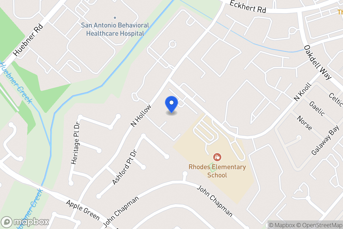 Map of 5756 N Knoll
