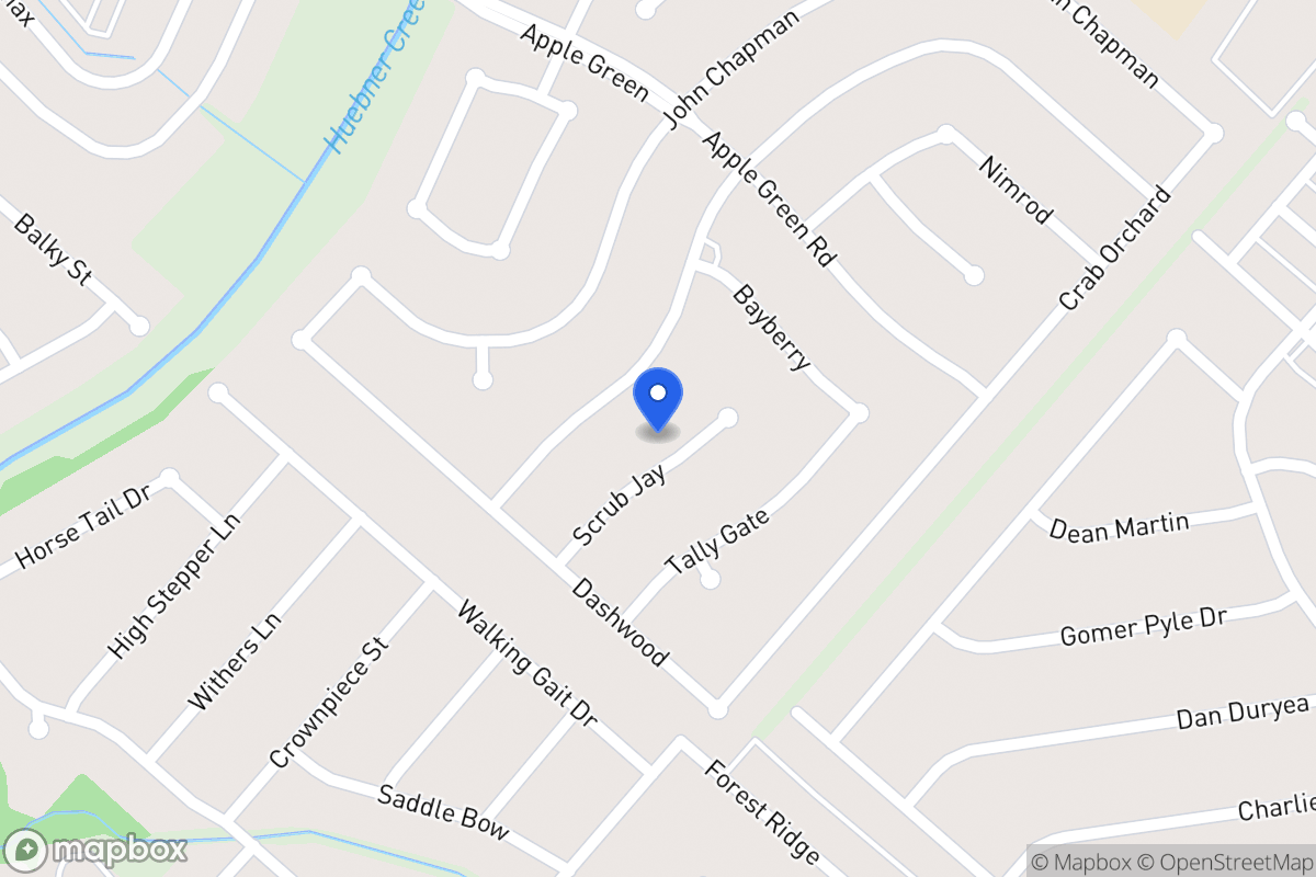 Map of 6327  Scrub Jay