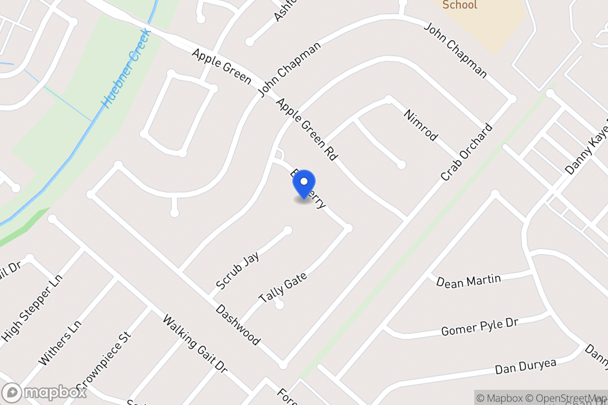 Map of 7731  Bay Berry