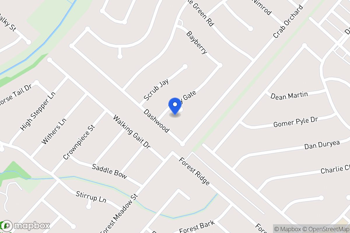 Map of 7707  Mandell