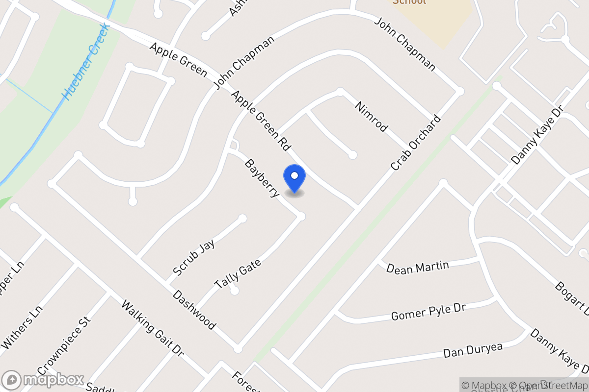 Map of 7714  Bay Berry