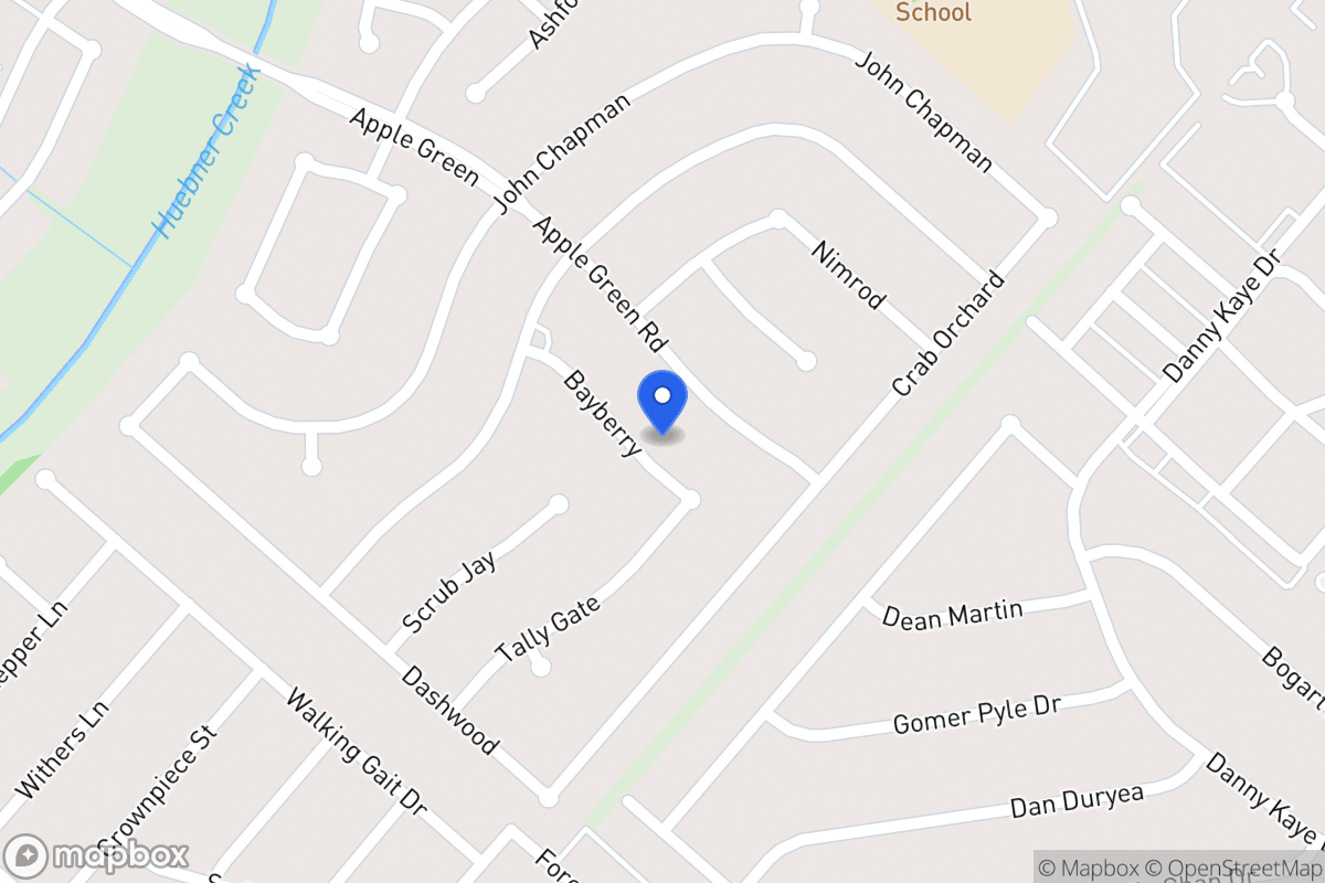 Map of 7718  Bay Berry