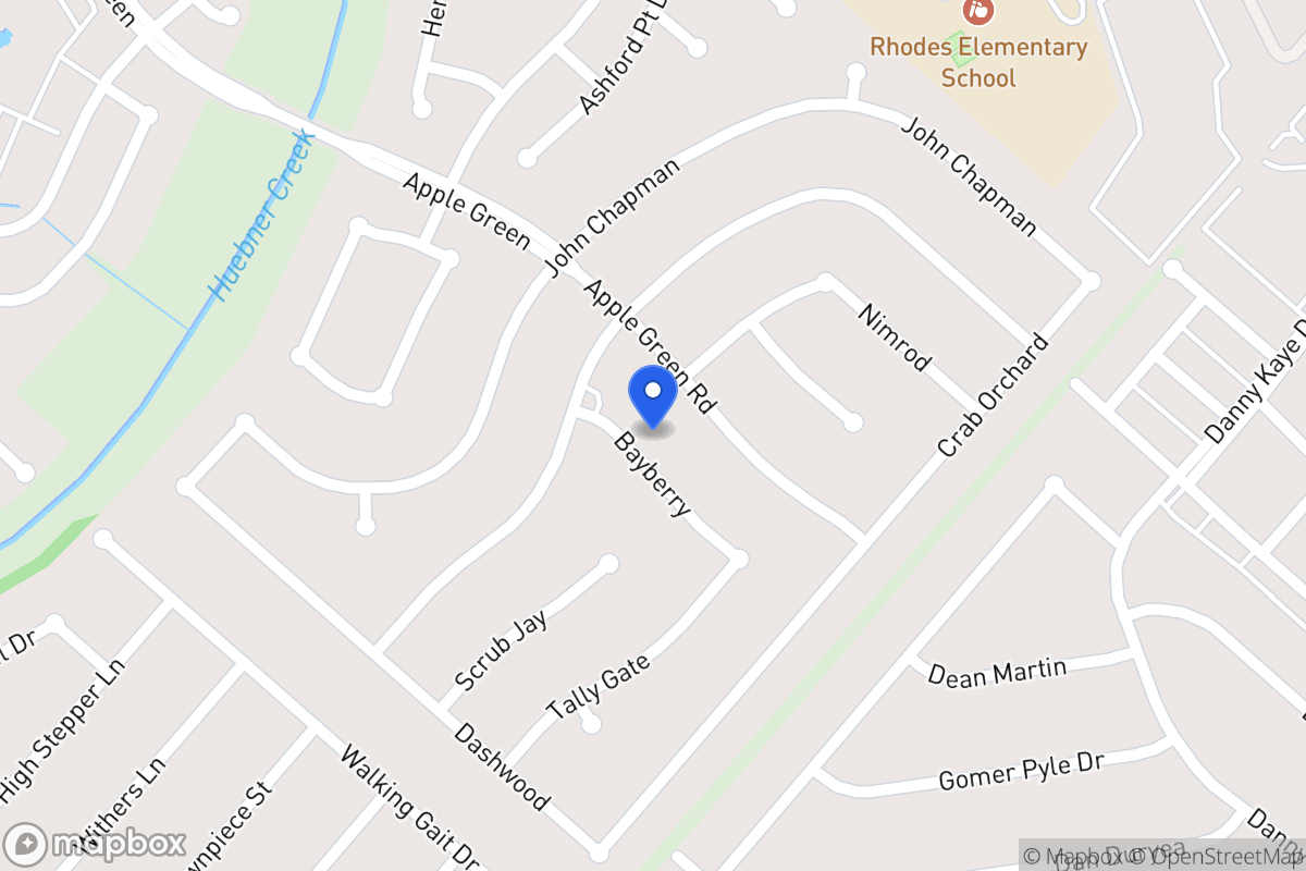 Map of 7738  Bay Berry