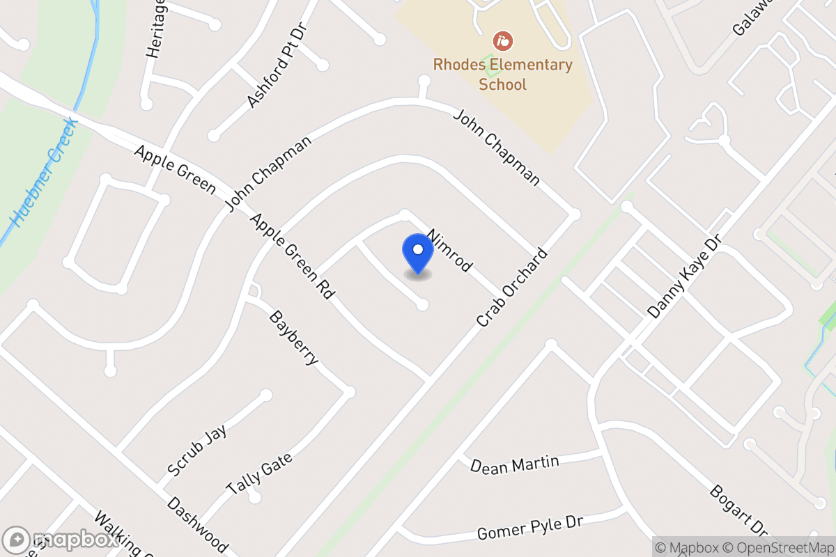 Map of 7714  Red Hill Pl