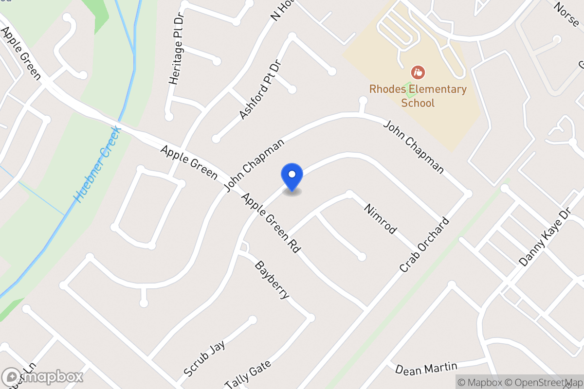 Map of 6134  Broadmeadow