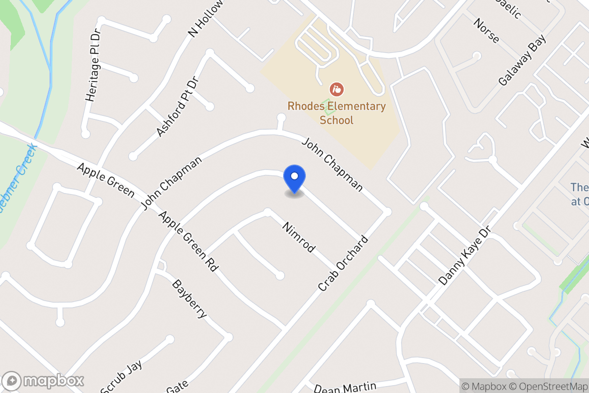 Map of 6038  Broadmeadow