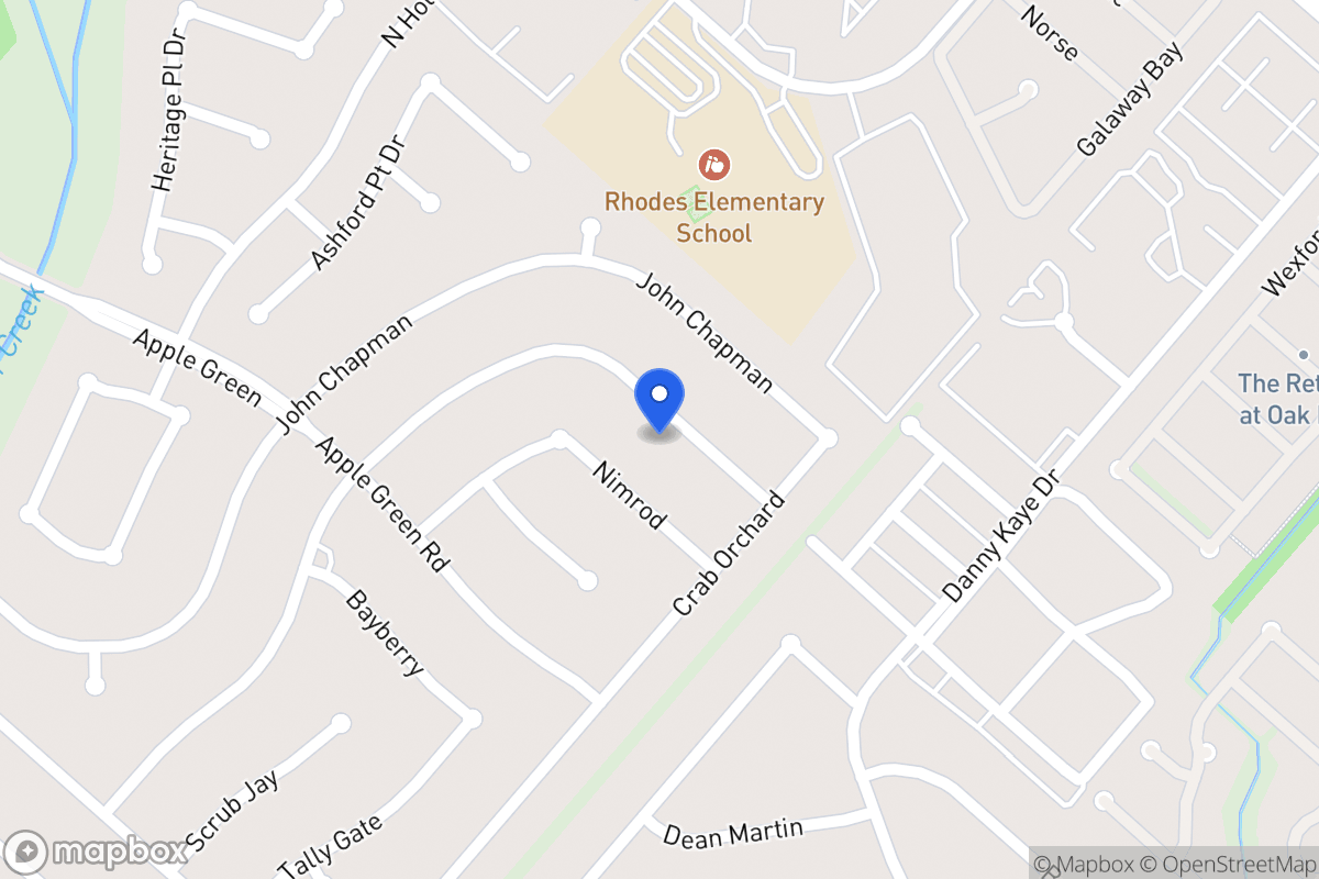 Map of 6026  Broadmeadow
