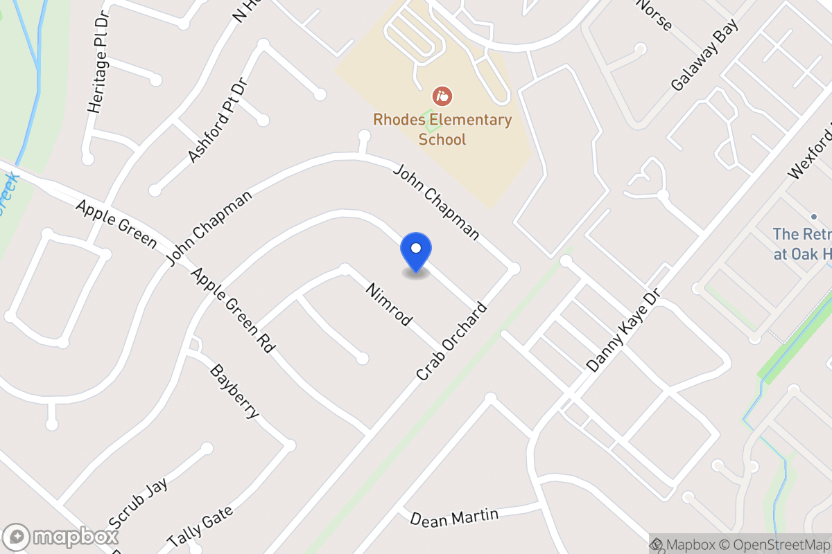 Map of 6022  Broadmeadow