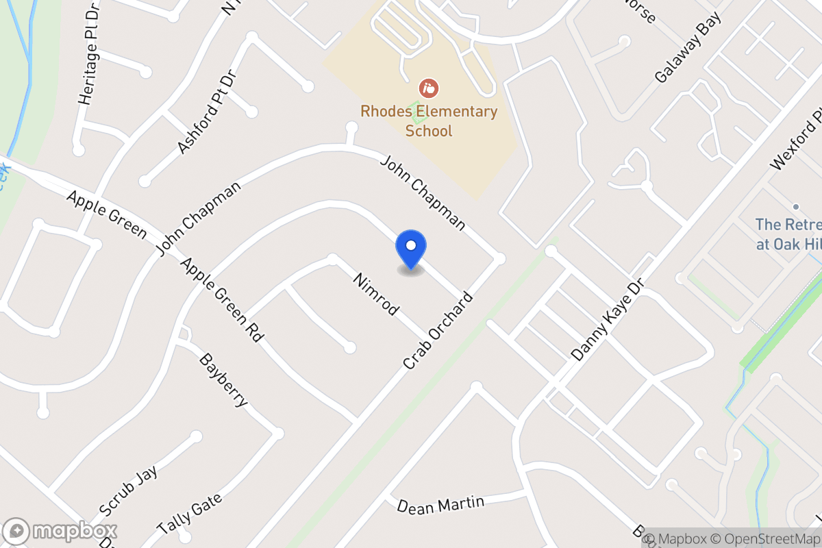 Map of 6018  Broadmeadow