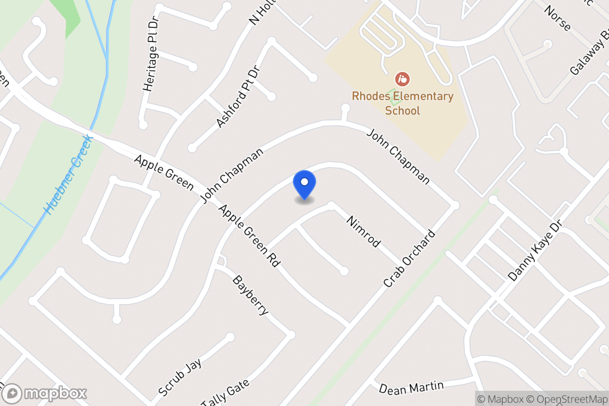 Map of 6115  Bainbridge