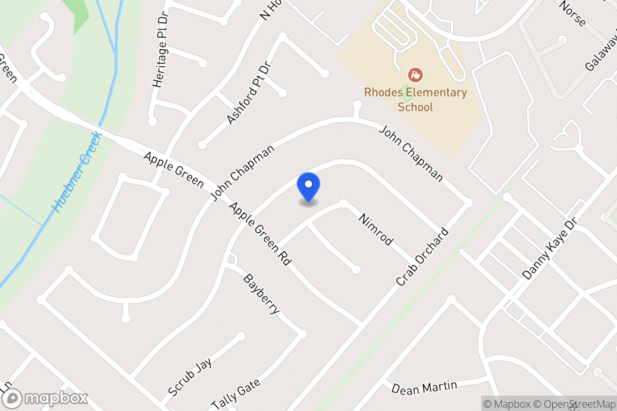 Map of 6119  Bainbridge