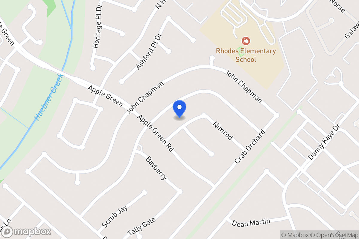 Map of 6123  Bainbridge