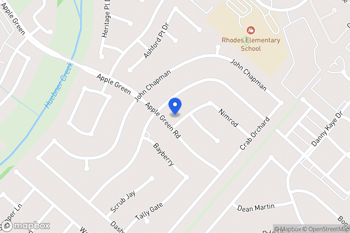 Map of 6135  Bainbridge
