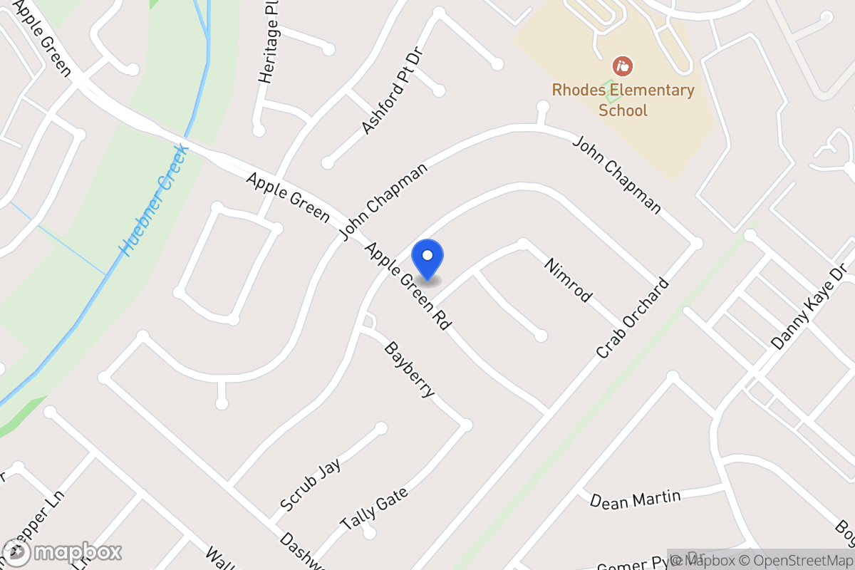 Map of 6139  Bainbridge