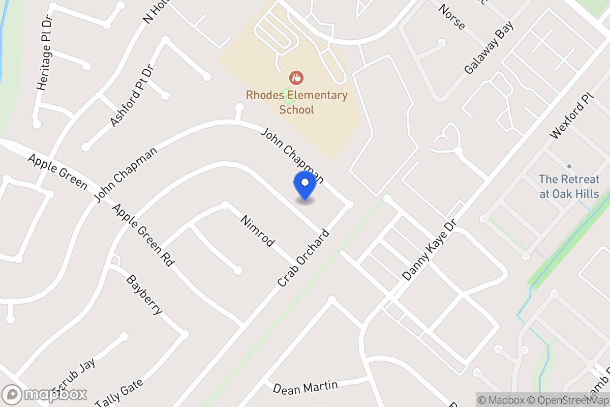 Map of 6015  Broadmeadow