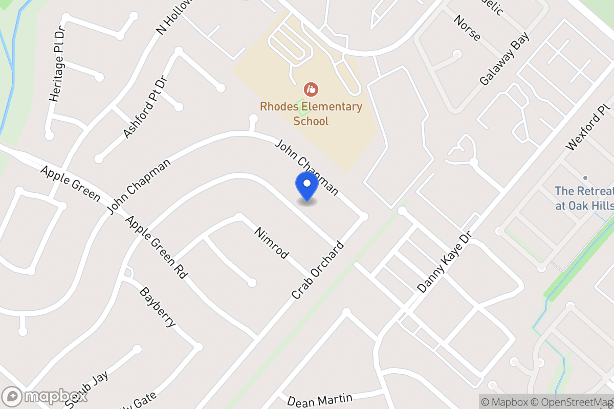 Map of 6023  Broadmeadow