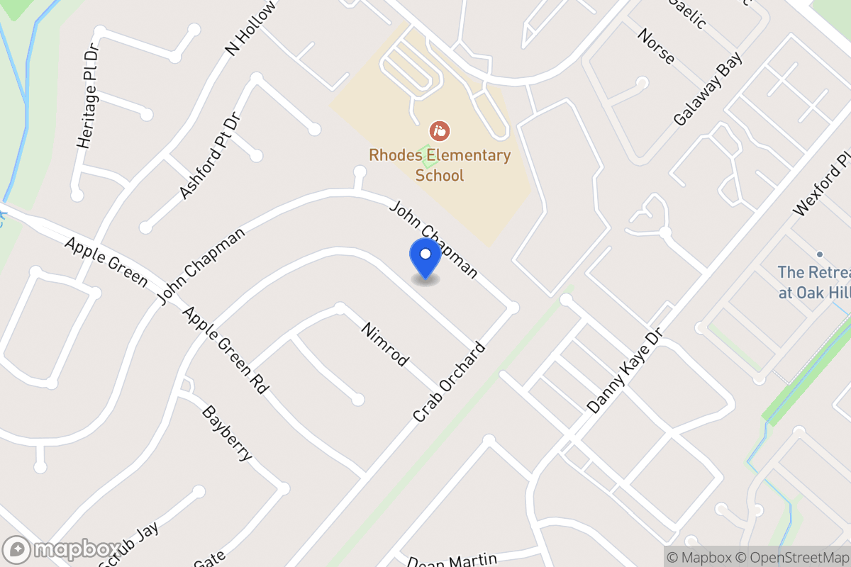 Map of 6027  Broadmeadow