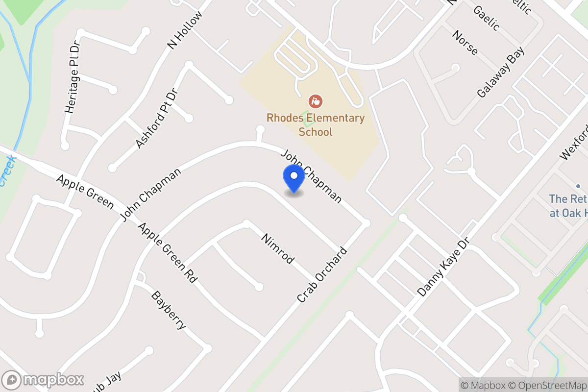 Map of 6035  Broadmeadow