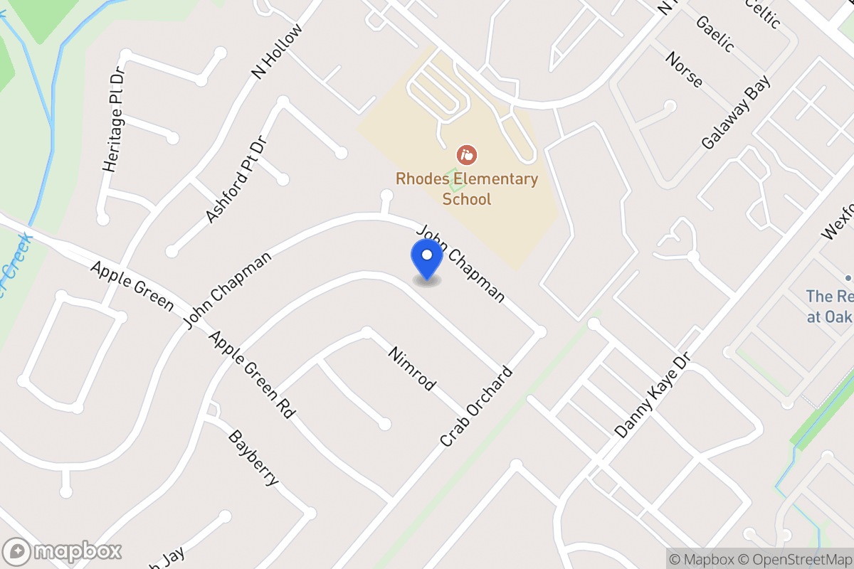 Map of 6039  Broadmeadow