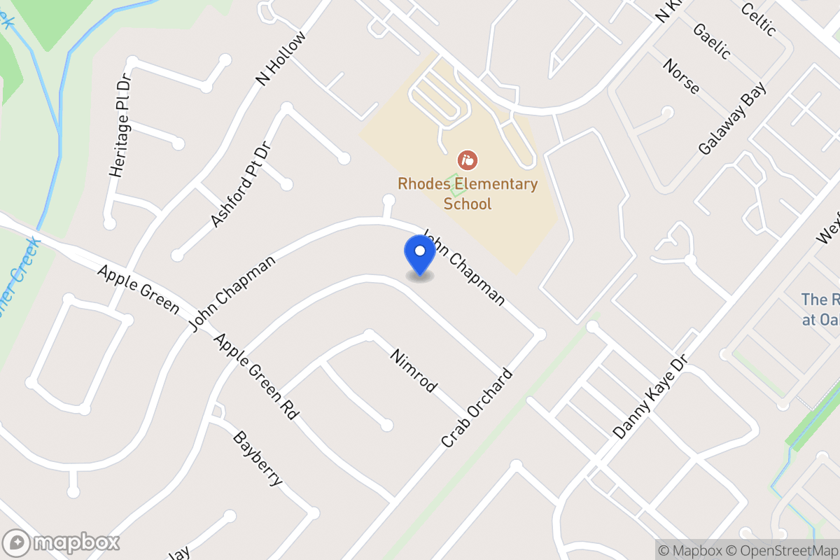 Map of 6043  Broadmeadow