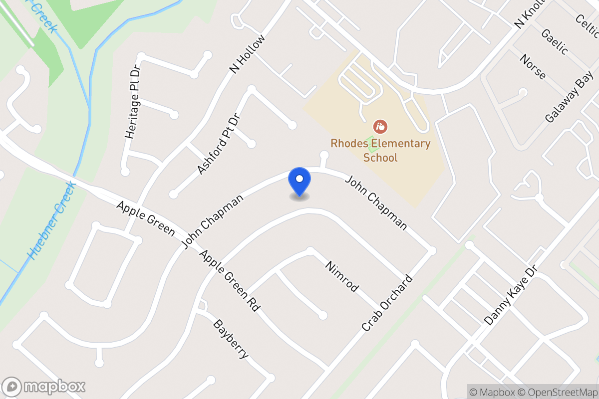 Map of 6107  Broadmeadow